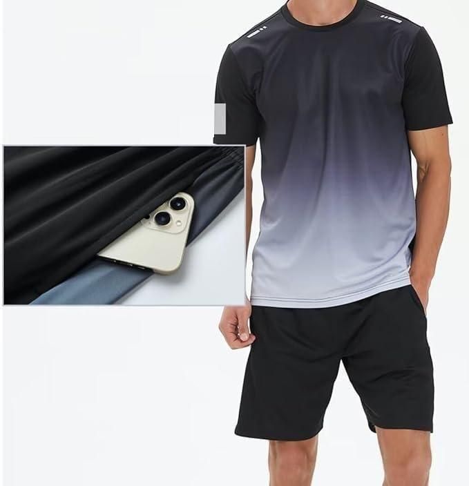 Men's Jersey T-shirt & Bottom Set